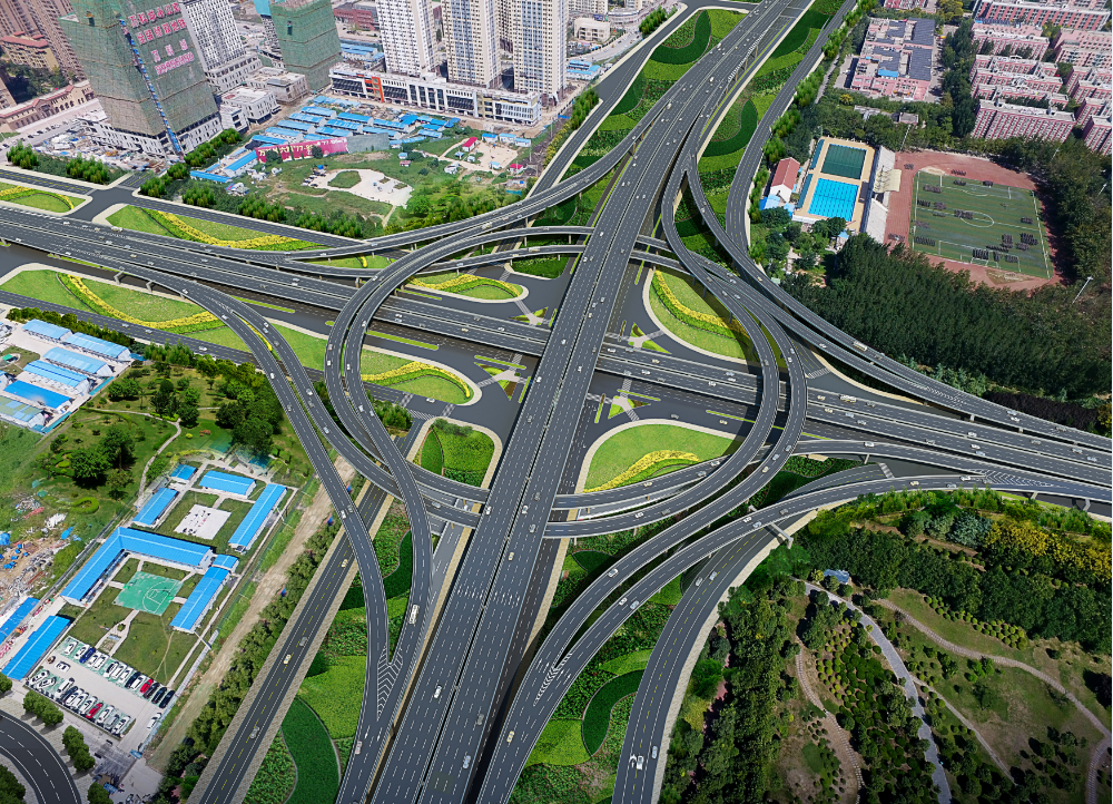 West Fourth Ring Road-Science Avenue Interchange